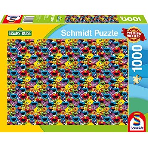 Schmidt Spiele “Sesamstraße – Wer, wie, was?” Puzzle (1.000 Teile) um 6,73 € statt 14,69 €