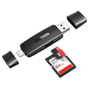 UGREEN USB A&C / SD / USB-C / Micro-SD  Kartenlesegerät um 9,88 € statt 12,27 €