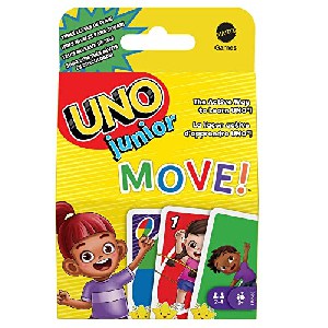UNO Junior Move! – aktive Variante des Kartenspiels um 4,30 € statt 8,49 €