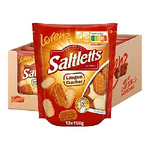 12x Lorenz Snack World Saltletts Laugencracker 150g um 14,02 € statt 23,88 €