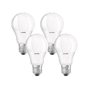 4x Osram LED Base Classic A Lampe, E-27 Sockel (ersetzt 60W) um 4,53 € statt 7,06 €