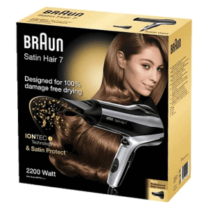Braun Satin Hair 7 HD710 Profidüse Pistolen-Haartrockner um 39 € statt 49,85 €