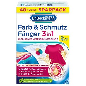 Dr. Beckmann Farb- und Schmutzfänger 3in1, 40 Tücher um 2,71 € statt 3,95 €