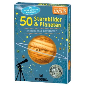 Expedition Natur 50 Sternbilder & Planeten – Bestimmungskarten im Set um 7,94 € statt 10,29 €