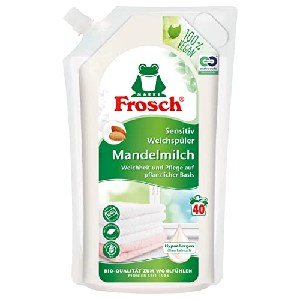 Frosch Mandelmilch Pflege-Weichspüler 1000ml (40 Waschladungen) um 1,40 € statt 2,45 €