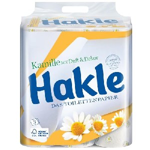 Hakle Kamille 3-lagig Toilettenpapier – 24 Rollen um 7,85 € statt 10,49 €