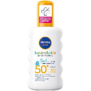 NIVEA SUN Babies & Kids Sensitiv Schutz Sonnenspray LSF 50+ (200 ml) um 7,07 € statt 15,15 €