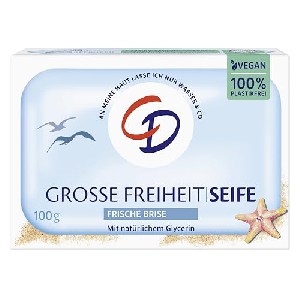 CD Milde Seife Große Freiheit “frische Brise” 100g um 0,72 € statt 1,25 €