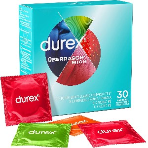 Durex Überrasch’ mich Kondom Box Set, 30 Stück um 11,46 € statt 15,96 €