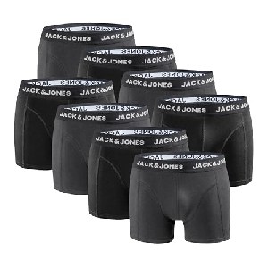 JACK & JONES Boxershorts, 8er Pack (versch. Farben) um 30,24 € statt 42,15 €