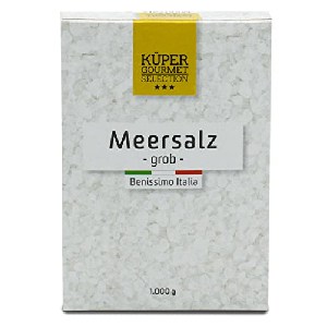 Küper Selection grobes Meersalz 1kg um 1,33 € statt 2,49 €