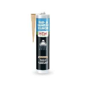 MEM Bad- & Sanitär-Silikon, bahamabeige 300ml um 4,55 € statt 10,20 €