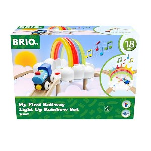 BRIO Meine erste BRIO Bahn Light Up Rainbow Set (36002) um 29,11 € statt 46,04 €