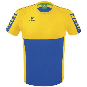 Erima Trainingsshirt Six Wings blau/gelb um 5,99 € statt 23,50 €
