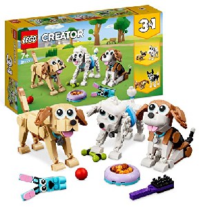LEGO Creator 3in1 – Niedliche Hunde (31137) um 17,13 € statt 25,19 €