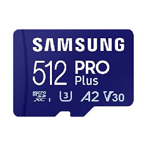 Samsung PRO Plus R180/W130 microSDXC 512GB Kit um 35,28 € statt 45,37 €