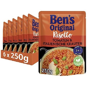 6x Ben’s Original Express Risotto Fertiggerichte Tomaten & italienische Kräuter 250g um 9,70 € statt 16,74 €