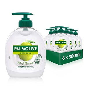 6x Palmolive “Naturals Olive & Milch flüssige Handseife 300ml um 7,18 € statt 11,70 €