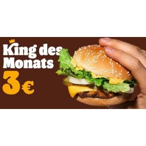 Burger King – King des Monats Mai: Big King jr. um 3 €