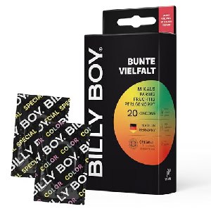 Billy Boy Kondome Bunte Vielfalt, 20 Stück um 7,81 € statt 11,95 €