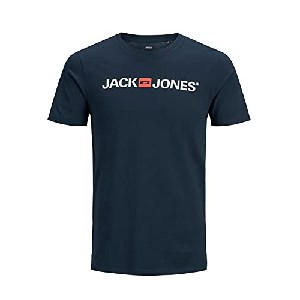 JACK & JONES Herren Jjecorp Logo Tee Crew Neck Noos T Shirt um 6,40 € statt 8,51 €