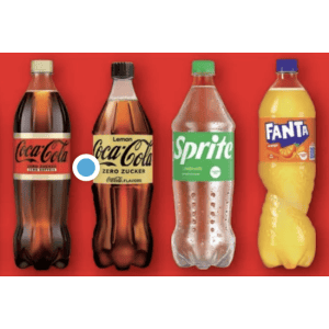 Coca Cola 1L Flasche um je 0,99 € statt 1,99 € ab 1 Stück bei Lidl