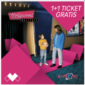 Hollywood Megaplex & Metropol Kino 1+1 Kinoticket für Magenta Kunden jeden Dienstag