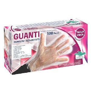 Bottari Einweghandschuhe aus puderfreiem HDPE, 500 Stück, um 3,01 € statt 9,70 €