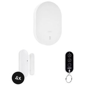 ABUS Smartvest Pro Funk-Alarmanlage (4x Öffnungsmelder + Fernbedienung) um 249,95 € statt 350,68 €