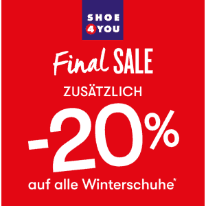 Shoe4you – 20% Extra-Rabatt auf Winterboots & Stiefel (ab 30€)