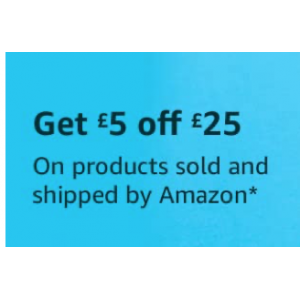 Amazon.co.uk – £5 Rabatt auf Bestellungen ab £25