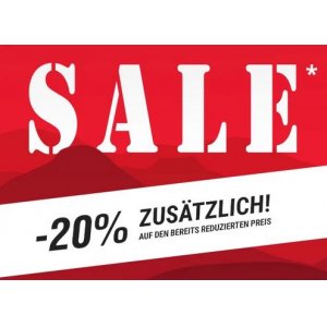 Jack Wolfskin Onlineshop – 20 % Extra Rabatt auf Sale-Artikel & gratis Versand