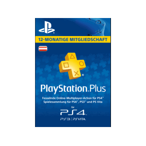 PlayStation Plus Mitgliedschaft – 12 Monate um 44,99 € statt 59,99 €