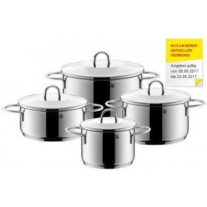 WMF Albaro Topfset 8-teilig inkl. Versand um 67 € statt 121,19 €