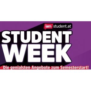 Student Week auf iamstudent.at – vom 03. bis 08. März viele Angebote