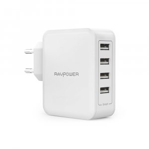 RAVPower 4-Port 40W AC USB Ladegerät (iSmart 2.0) um 10 € statt 16 €