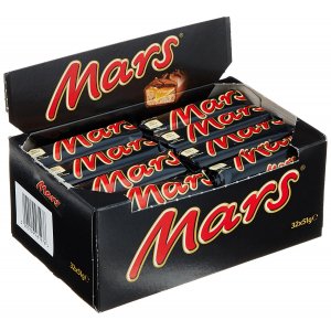 32x Mars Riegel (51g) – 1,6kg Packung um 11,77 € statt 17,14 €