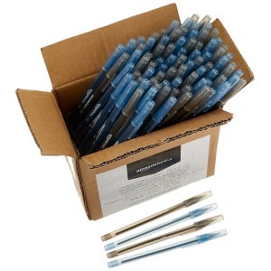 AmazonBasics Kugelschreiber 100er-Pack um 9,59 €