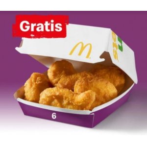 McDonald’s – GRATIS 6er Chicken Nuggets (Gutschein in der App)