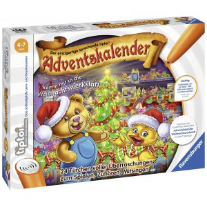 Ravensburger Tiptoi Adventkalender – Komm mit in Die Weihnachtswerkstatt um 9,99 € statt 21,29 €