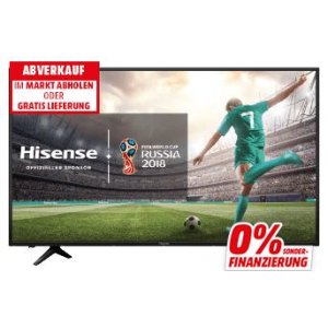 Hisense H55A6100 55 Zoll 4K Ultra HD TV um 379,80 € statt 548,90 €