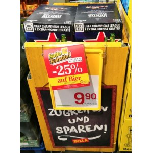 12er Tray Heineken 0,33L inkl. DAZN GRATIS Monat (für Neu- und Bestandskunden) um 7,43 € bei Billa – bis 20. April