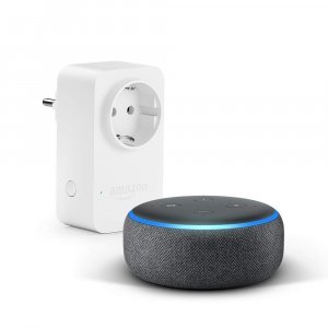 Amazon Echo Dot 3. Gen. + WLAN Steckdose um 29,99 € statt 64,98 €