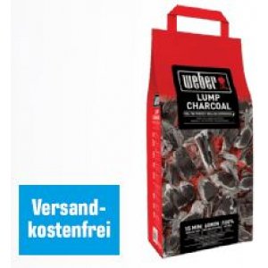 WEBER Holzkohle 5 kg inkl. Versand um 6 € statt 9,90 € – Bestpreis