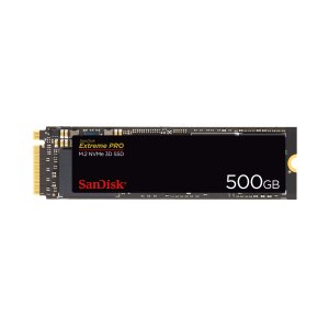 SanDisk Extreme Pro M.2 NVMe 3D SSD 500GB um 53,19€ statt 78,64€