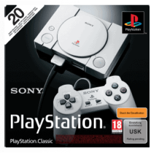 Sony PlayStation Classic Konsole + 20 Spiele um 19 € statt 43,88 €