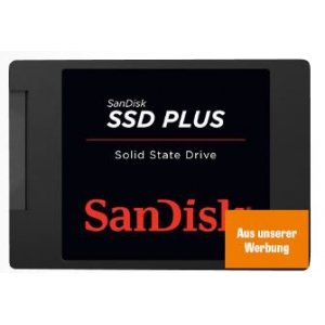 SanDisk SSD Plus 240GB um nur 25 € statt 38,90 €