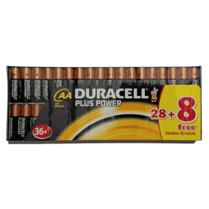 Duracell Plus Power AA Batterien 36 Stk um 15,99 € statt 27,99 €