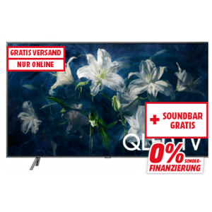 Samsung 75″ QLED Smart TV + 2.1 Soundbar um 2399 € statt 3552 €