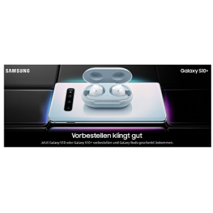 Samsung Galaxy S10 / S10+ vorbestellen & gratis Galaxy Buds erhalten
